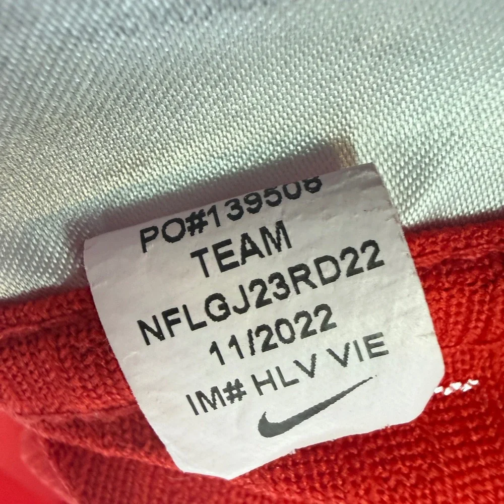 Nike Kansas City Chiefs Jersey Kids M 10/12 Red Travis Kelce 87 NFL On Field